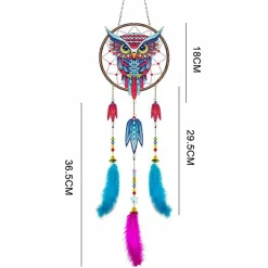 Sparkly Selections Owl Dreamcatcher Diamond Painting