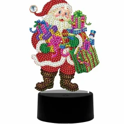 Sparkly Selections Santa Lamp Diamond Art Kit