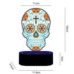 Sparkly Selections Skull 3D Lamp Diamond Painting