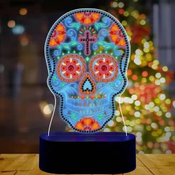 Sparkly Selections Skull 3D Lamp Diamond Painting