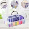 Sparkly Selections 88 Slot Clear Stackable Diamond Painting Storage Set