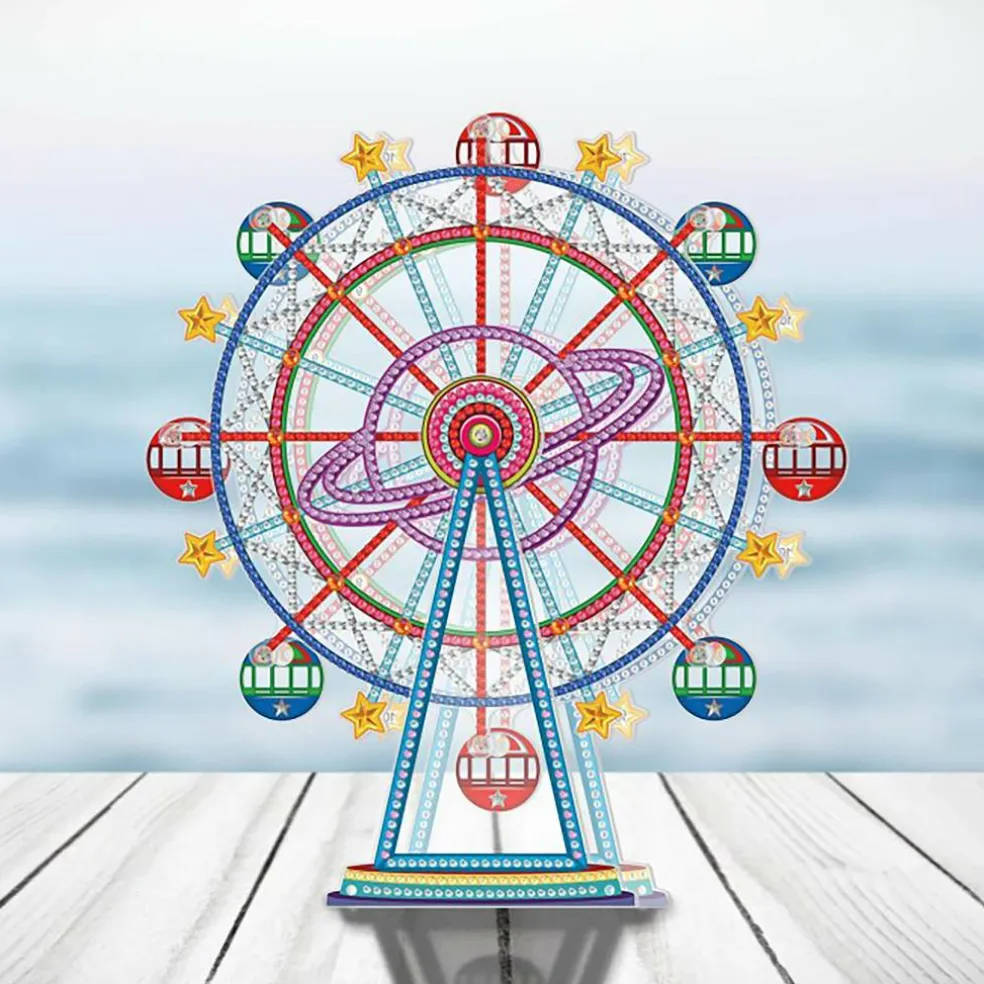 Sparkly Selections Space Theme Ferris Wheel 3D Decoration Diamond Painting
