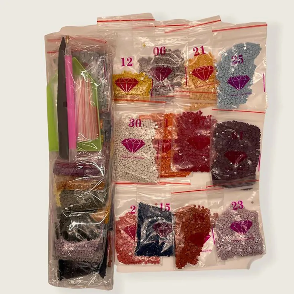 Sparkly Selection 50" x 60" Multicolor 5D Diamond painting kit