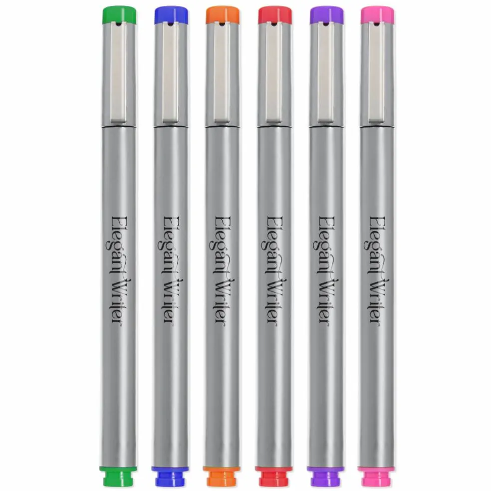 Speedball® Elegant Writer® 6 Color Micro-Tip Fine Writing & Drawing Set