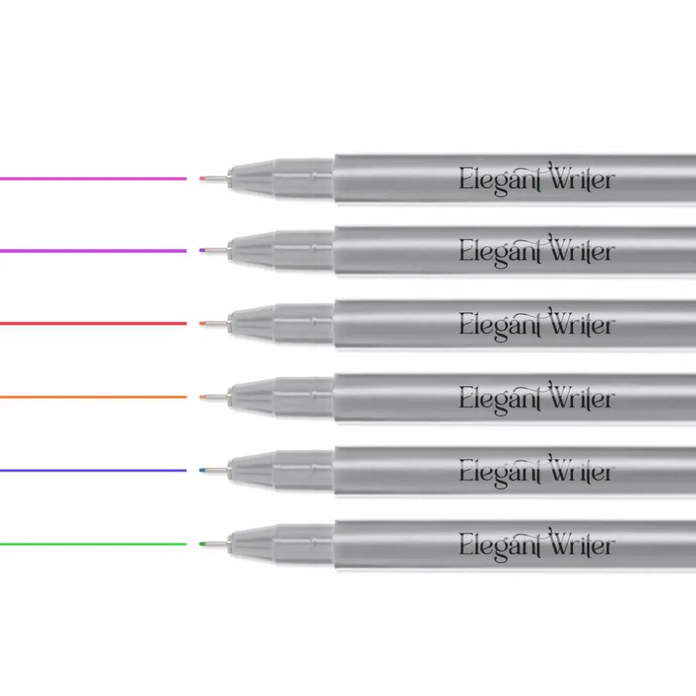 Speedball® Elegant Writer® 6 Color Micro-Tip Fine Writing & Drawing Set