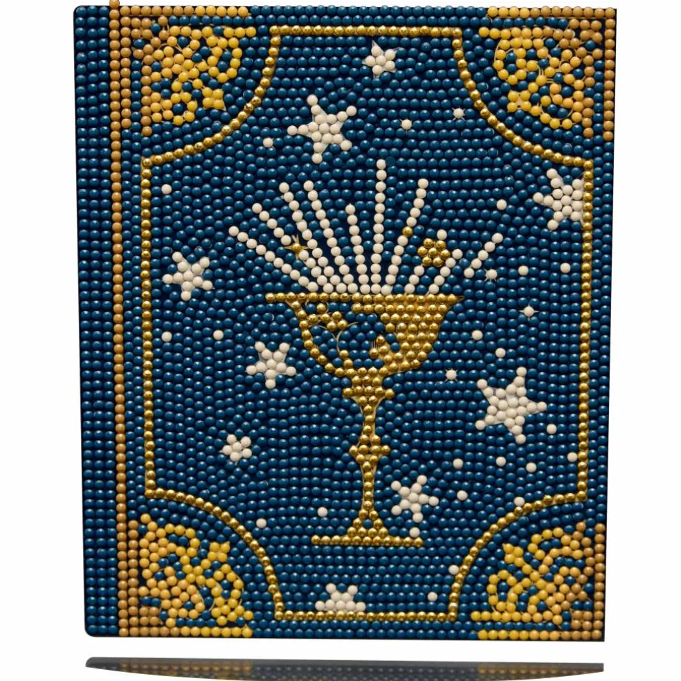 7" Spell Book Acrylic Surface Diamond Art Kit with Stand by Make Market®