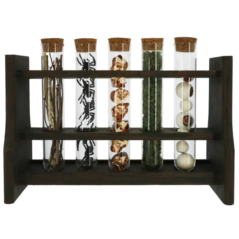9" Spell Components Test Tube Rack Tabletop Décor by Ashland®