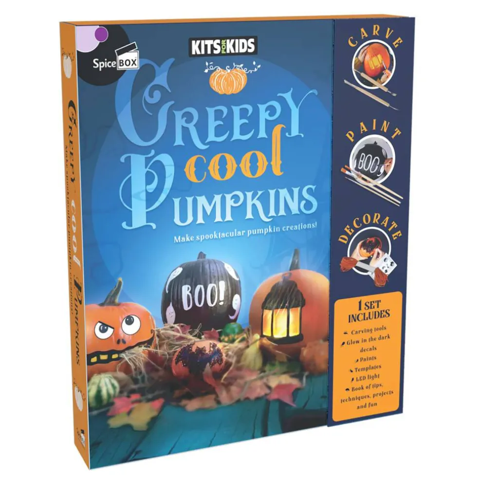 SpiceBox Kits for Kids Creepy Cool Pumpkins Kit