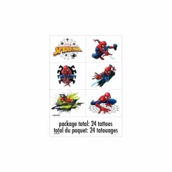 Spider-Man Temporary Tattoos, 24ct.