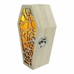 4.5" Spiderweb Coffin DIY LED Wood Décor by Make Market®