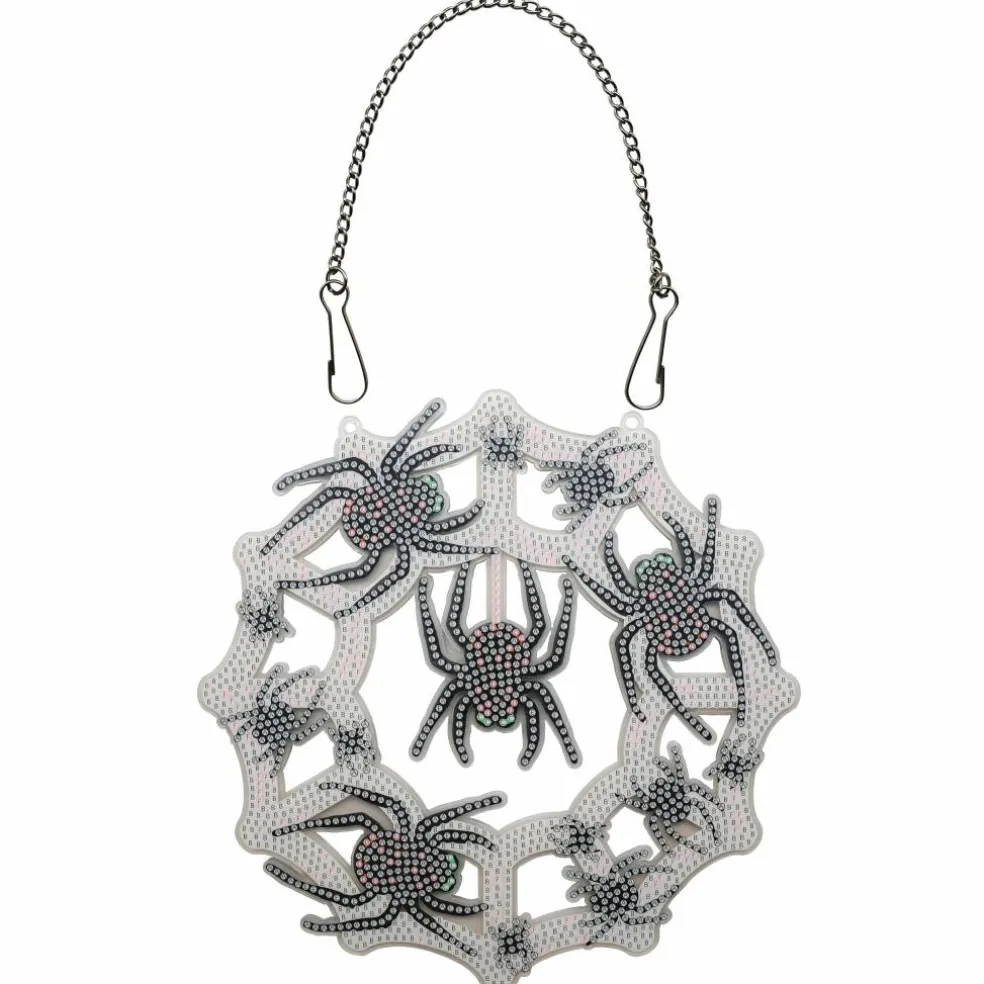 8" Spider Web Wreath Diamond Art Kit by Make Market®