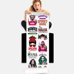 Spooky Mama DTF Transfer Gang Sheets - 22x60 Direct-to-Film