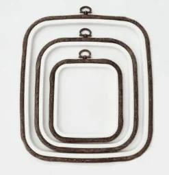 Square Flexi Hoop Nurge 230-13 Woodgrain