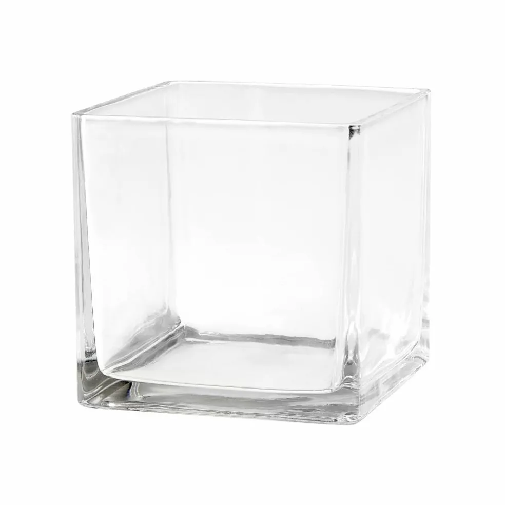 6" Square Glass Vase by Ashland®