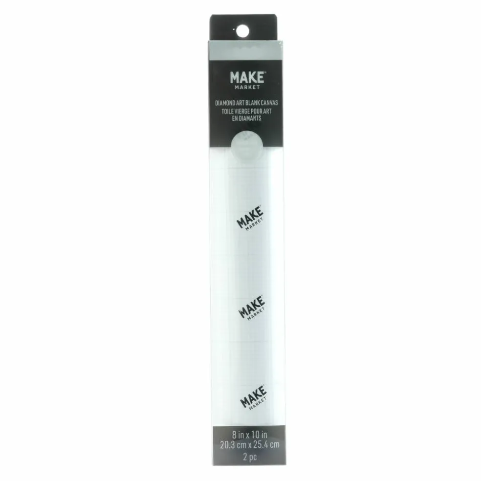 Square Grid Diamond Art Blank Canvases, 2ct. by Make Market®