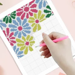 Square Grid Diamond Art Blank Canvases, 2ct. by Make Market®