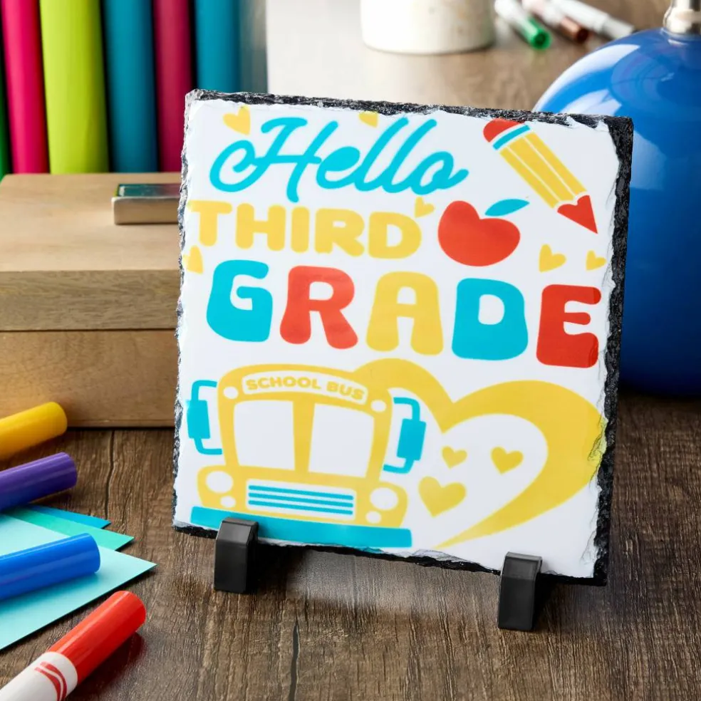 6" Square Slate Sublimation Blank by Make Market®