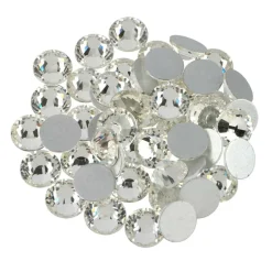 SS38 Clear Round Flatback Glass Rhinestones, 432ct. by Bead Landing™