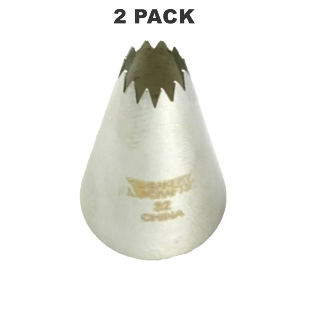 SS Decor Open Star Decorating Tip