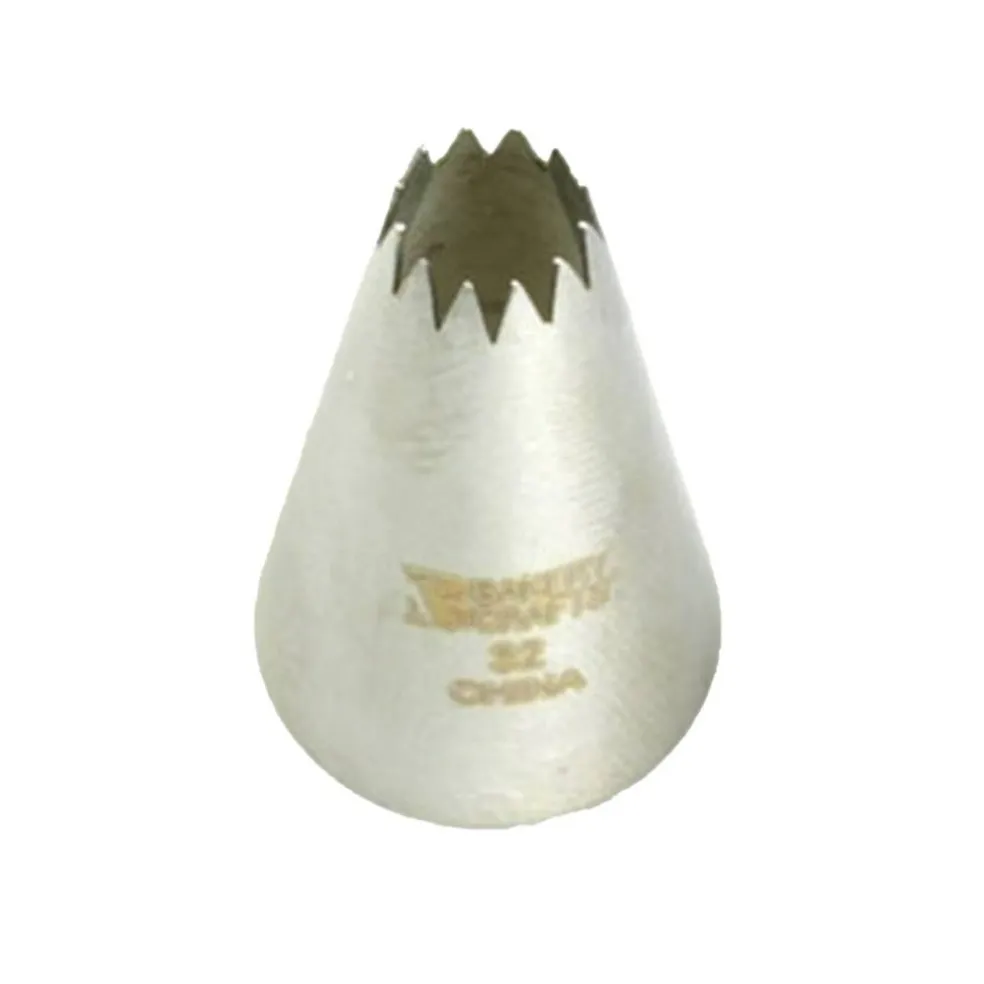 SS Decor Open Star Decorating Tip