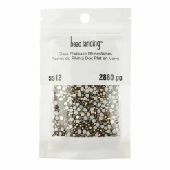 SS12 Glass Flatback Rhinestones by Bead Landing™