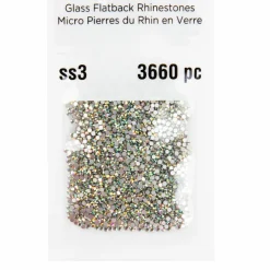 SS3 Glass Flatback Rhinestones by Bead Landing™