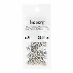 SS6 Glass Round Flatback Rhinestones by Bead Landing™