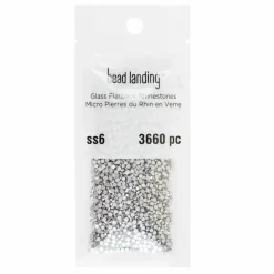SS6 Glass Round Flatback Rhinestones by Bead Landing™