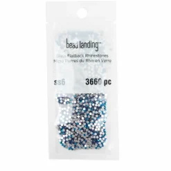 SS6 Glass Round Flatback Rhinestones by Bead Landing™