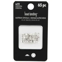 SS12 Round Flatback Austrian Crystals by Bead Landing™, 65ct.
