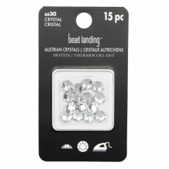 SS30 Round Hotfix Austrian Crystals by Bead Landing™, 15ct.