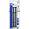 STAEDTLER® Black 3 Piece Pigment Liner Set
