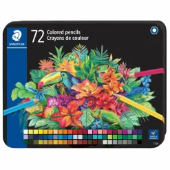 Staedtler® 72 Colored Pencils Tin Set