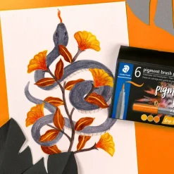 STAEDTLER® Pigments Arts Brush Pen Set