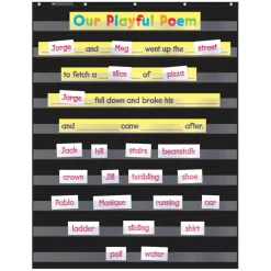 Standard Black Pocket Chart