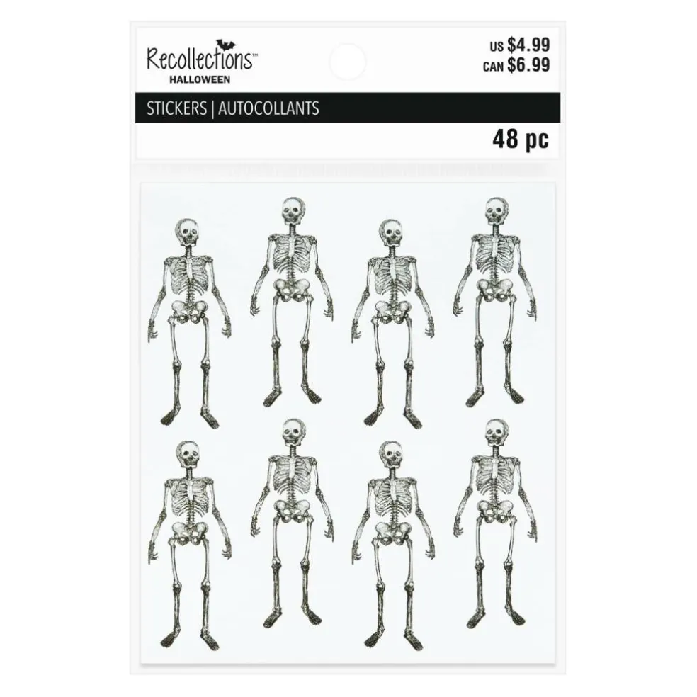 Standing Skeleton Stickers by Recollections™