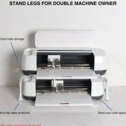 7'' Stand Legs for Cricut Maker 3/ Maker/Explore 3/ Explore Air 2 Machine Storage and Organization, Cutting Machine Accessories and Supplies and Tools Organizer, Table Space Saving