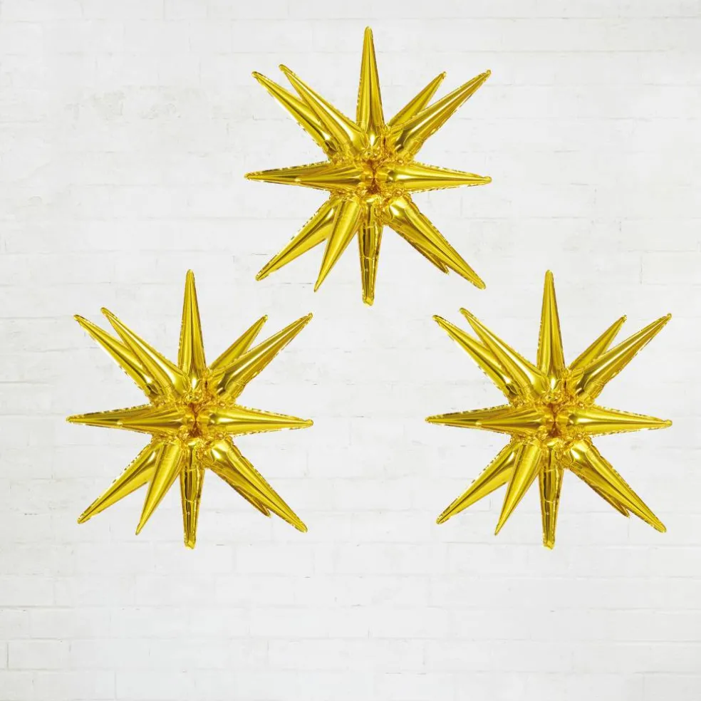 26" Starburst Foil Balloons, 3ct. by Celebrate It™