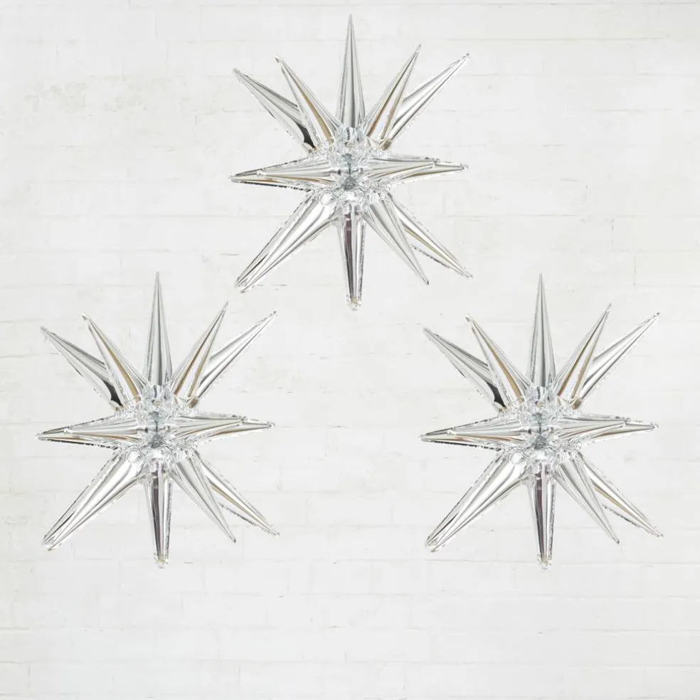 26" Starburst Foil Balloons, 3ct. by Celebrate It™
