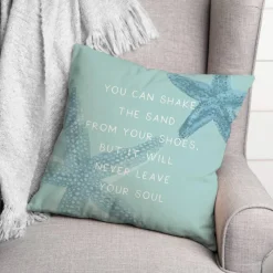 Starfish Soul Throw Pillow