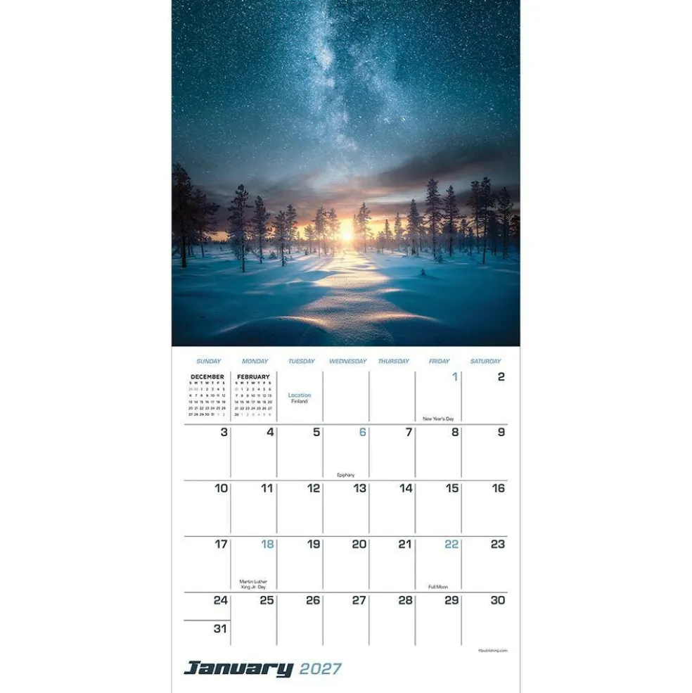 2027 Stargazing Mini Calendar