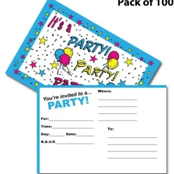 Star Party Postcard Invitations 4x6"" Celestial Design