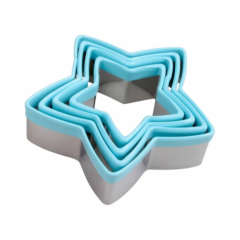 Stars Stainless Steel Nested Cookie Cutter Set by Celebrate It®