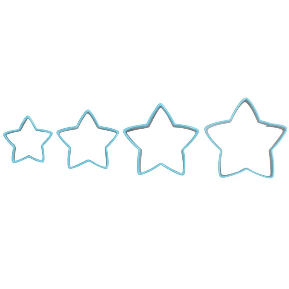 Stars Stainless Steel Nested Cookie Cutter Set by Celebrate It®