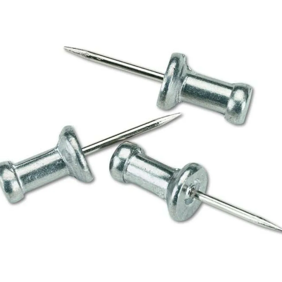 1/2" Steel Push Pins 100/Box, 2 Pack