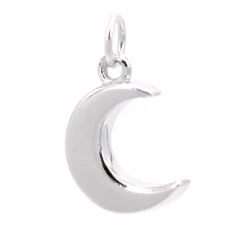 Sterling Silver Moon Icon Charm by Bead Landing™