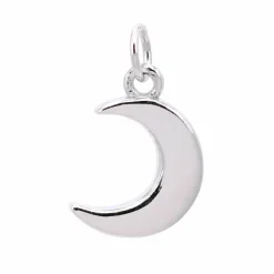 Sterling Silver Moon Icon Charm by Bead Landing™
