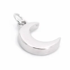 Sterling Silver Moon Icon Charm by Bead Landing™