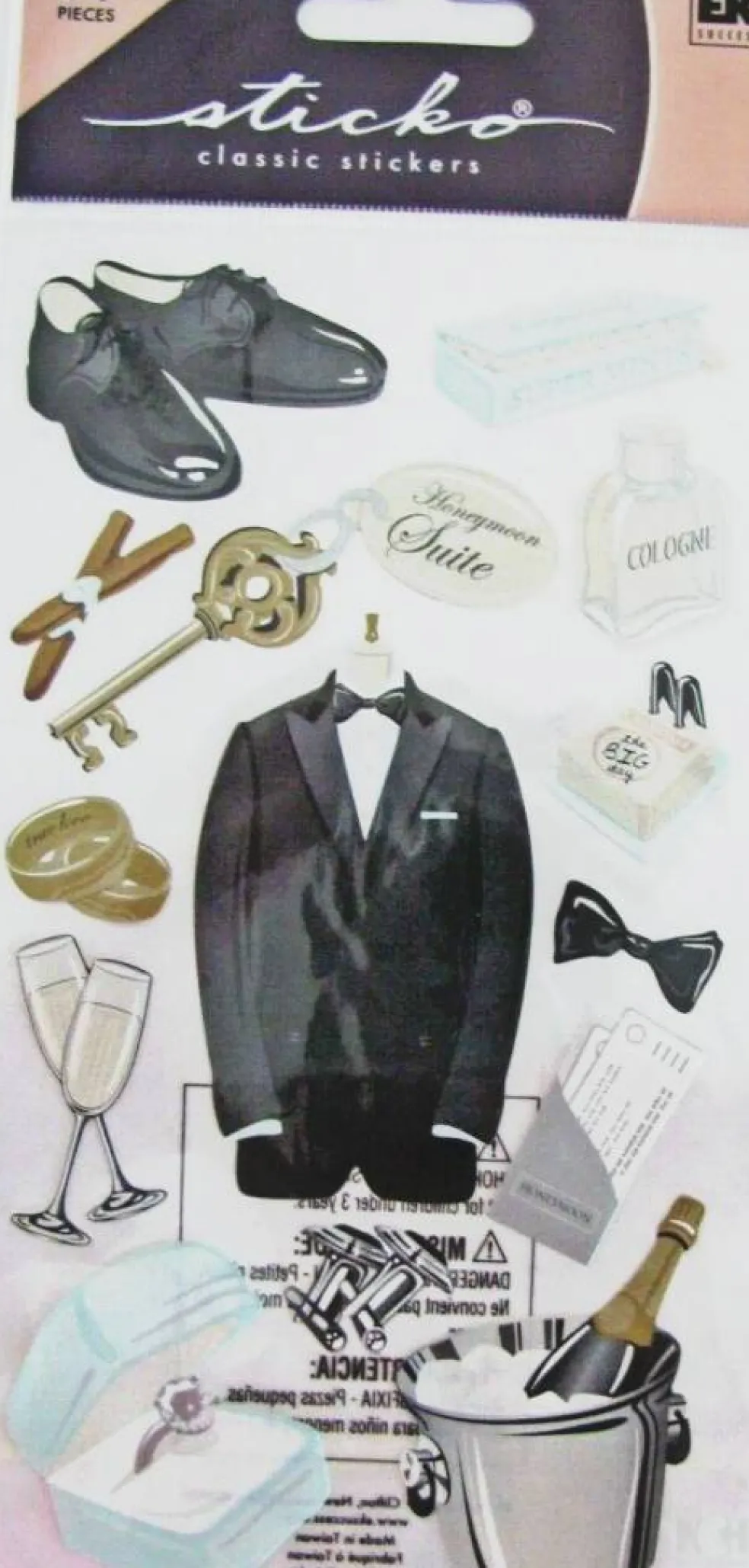 Sticko Groom Stickers