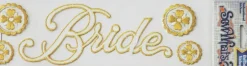 Sticko Sew Whats? Bride Embroidered Dimensional Stickers